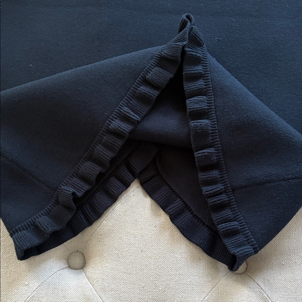 CLUB MÓNACO Elegant Blue Ruffle Skirt size M - Picture 7 of 12